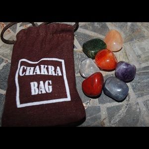 Chakra set of crystals